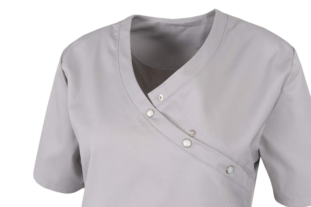 BEB Unisex, Damenkasack, Schlupfkasack, Pflegekasack, kochfest, bunt, leicht, Krankenhaus, Pflegedie
