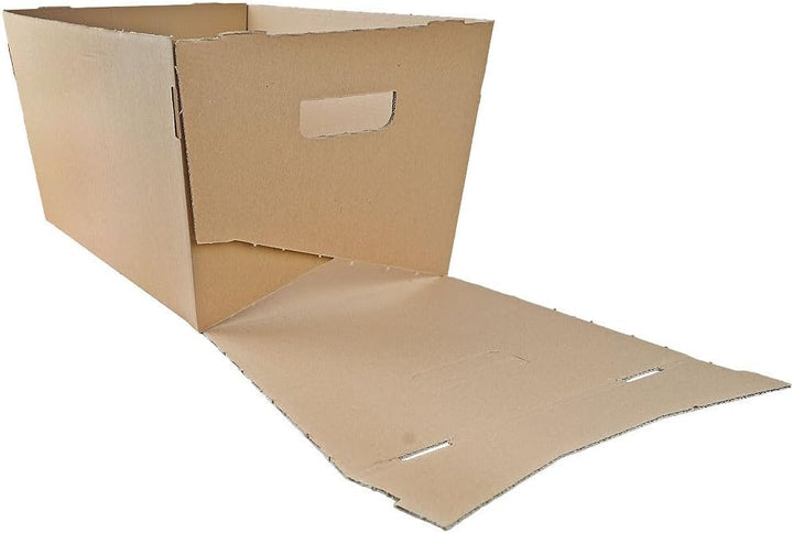 Einkaufsbox braun 432 x 270 x 258 mm, 25 Stück