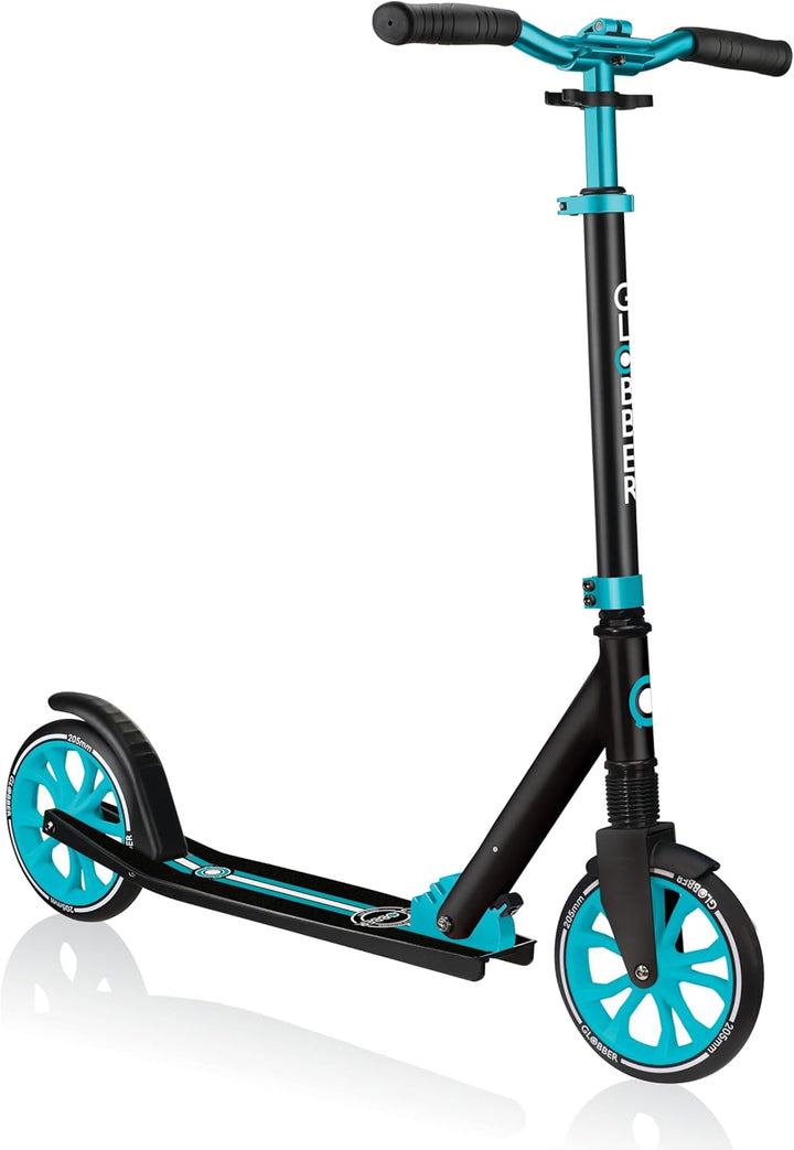 GLOBBER NL 205 Roller – Tretroller Kinder ab 6 Jahre, Teens und Erwachsene - Scooter 205 mm - ABEC 7