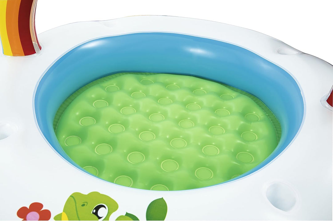Bestway 52239 - Aufblasbares Up, in & Over Rainbow Go & Grow Activity Gym Spielcenter/ Mobile, Gröss