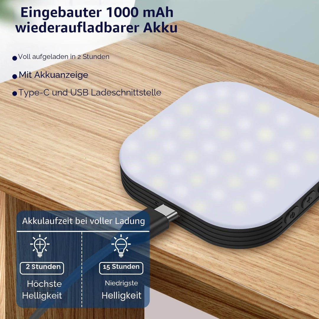 Mini Magnetisches Handy-Selfie-Licht, kompatibel mit iPhone Magsafe, Clip-on-Taschenlicht für Tablet