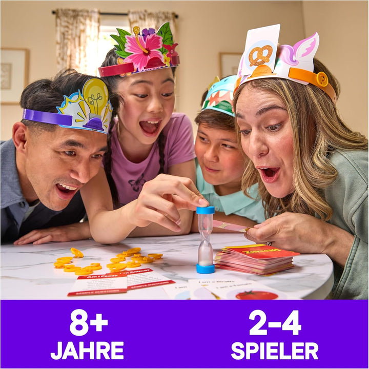 Spin Master Games - Hedbanz, das rasante Ratespiel für die ganze Familie, Neuauflage (2025) mit toll