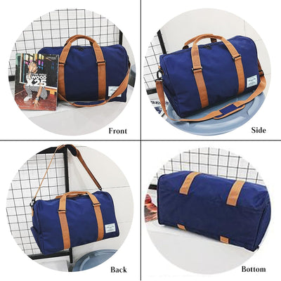 CORIOS Reisetaschen Duffle Bag für Herren/Damen Oxford Sporttasche Weekender Übernachtung Tasche Sch