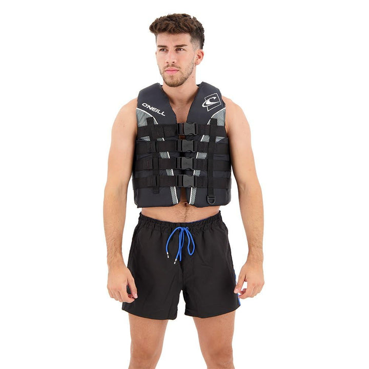 O'Neill Superlite 50n Ce Vest Buoyancy Aid 84-91 cm Black/Smoke White, 84-91 cm Black/Smoke White