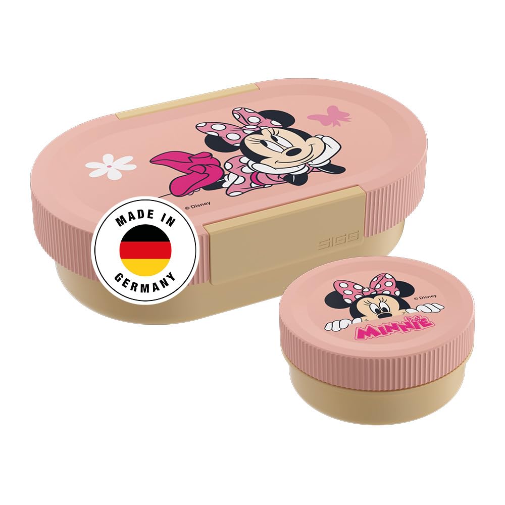 Sigg - Lumo Kinder Lunchbox Set 2 - Brotdose Kinder mit Fächern - Mikrowellen- &amp; Spülmaschinengeeign