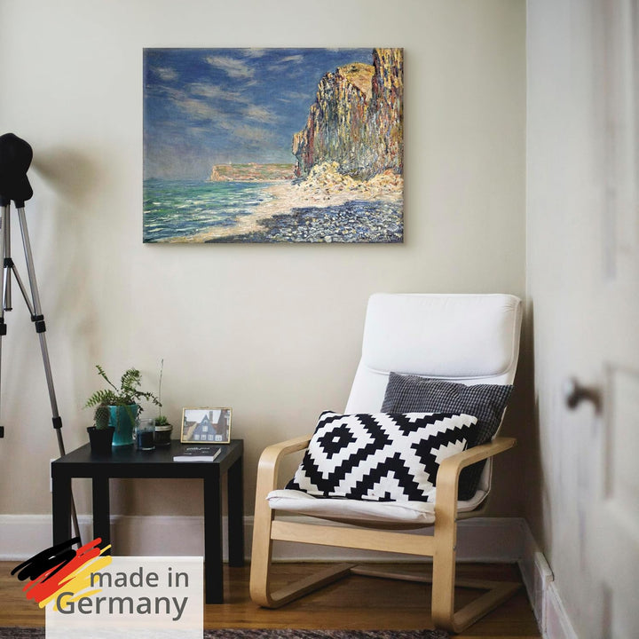 ARTland Leinwandbilder Wandbild Bild auf Leinwand 60x45 cm Wanddeko Landschaften Meer Wellen Strand