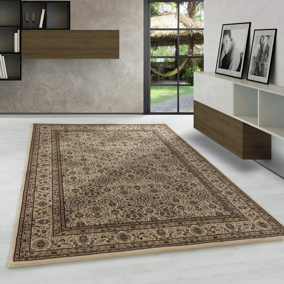 Carpetsale24 Orientteppich Kurzflor Orientalischer Teppich, Klassisch Oriental Ornament Design, Rech