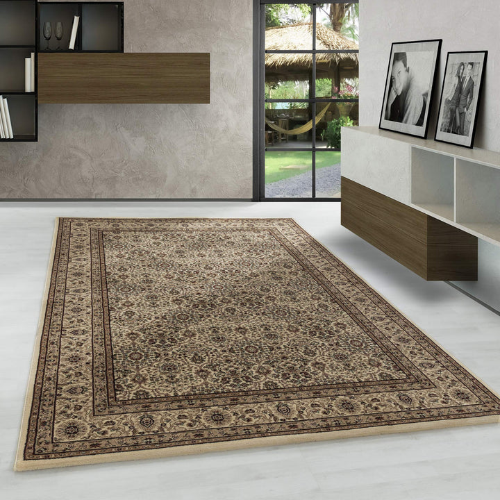 Carpetsale24 Orientteppich Kurzflor Orientalischer Teppich, Klassisch Oriental Ornament Design, Rech