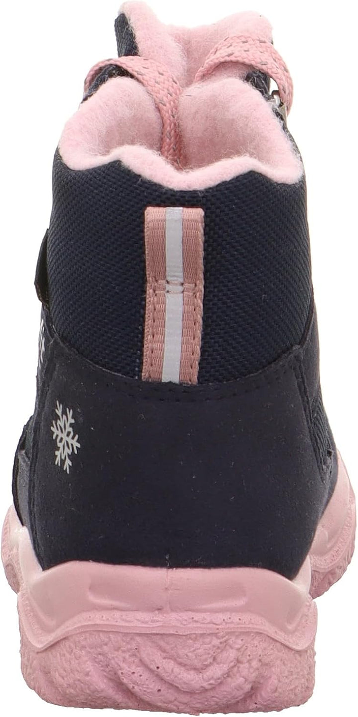 Superfit Mädchen HUSKY1 warm gefütterte Gore-Tex Schneestiefel 19 EU Blau Rosa 8010, 19 EU Blau Rosa