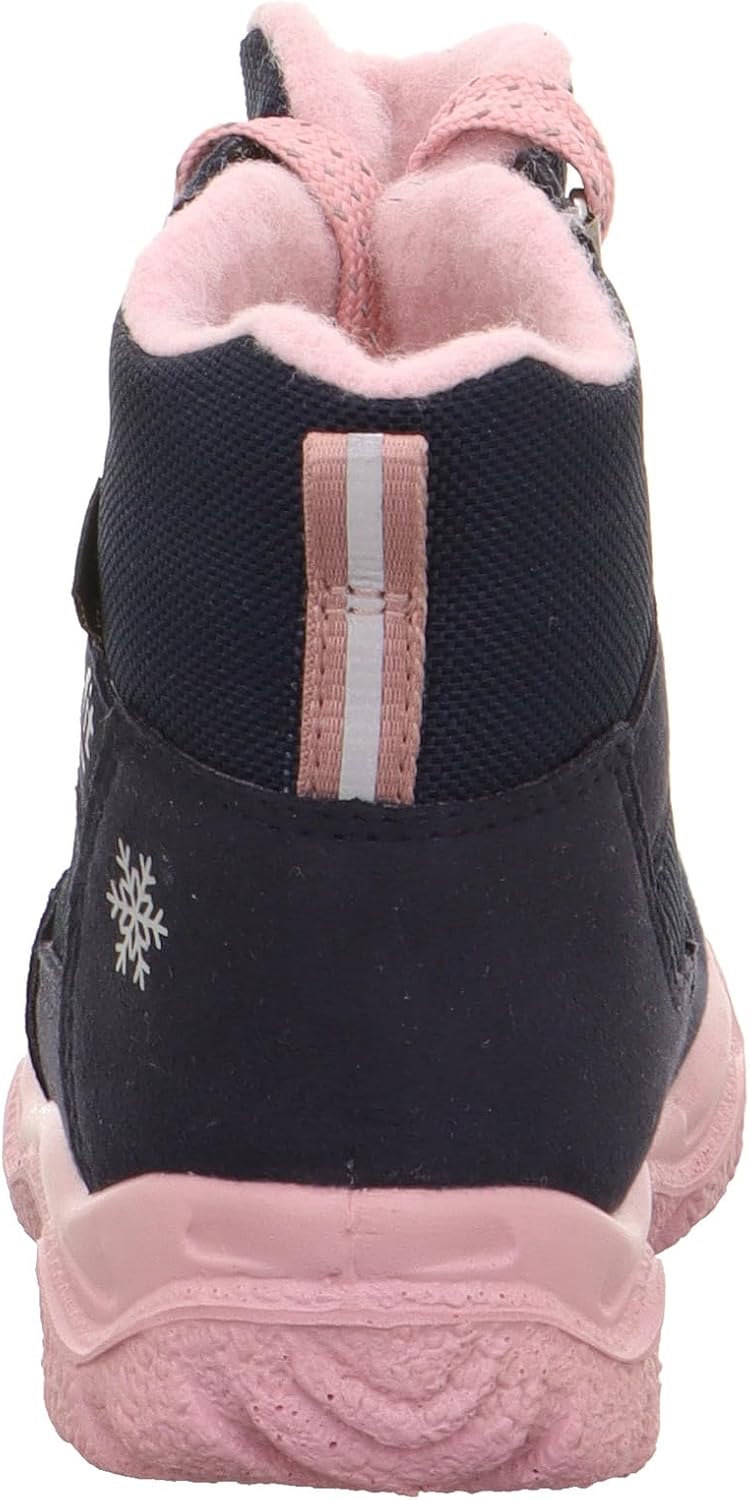 Superfit Mädchen Husky1Schneestiefel 25 EU Blau Rosa 8010 01, 25 EU Blau Rosa 8010 01