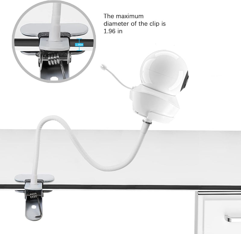 TIUIHU Baby Monitor Halterung für babysense S2/V43 Baby Monitor clip mount, clip mount