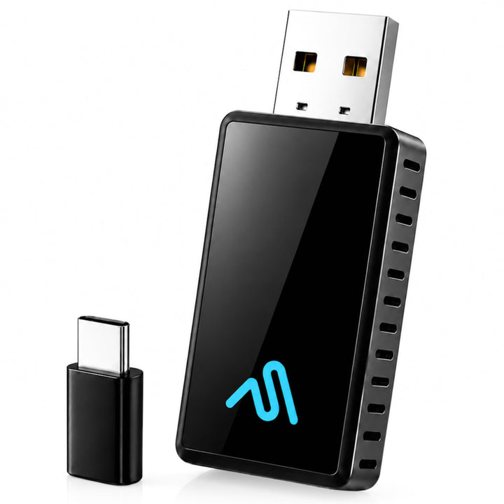 AutoSky Wireless Carplay Adapter & Android Auto - Verwandeln Sie kabelgebundenes zu drahtlosem Carpl