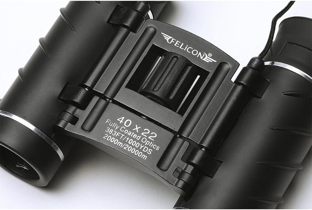 FELiCON Professional 40 × 22 Fernglas Teleskop HD-Optik Zoomobjektiv FMC BaK4 Fernglas im Taschenfor