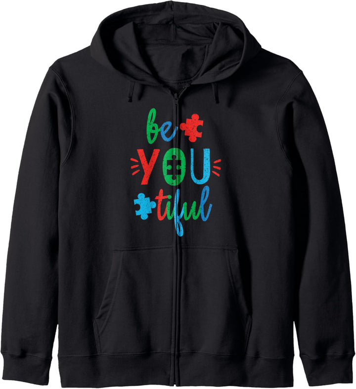 Autismus-Bewusstsein Geschenk sein Sie schön niedlich ASD o Kapuzenjacke