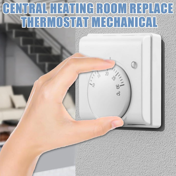 Raumthermostat, 220 V Raumthermostat Fussbodenheizung, 10 ℃ ~ 30 ℃ Thermostat Fussbodenheizung, Fuss