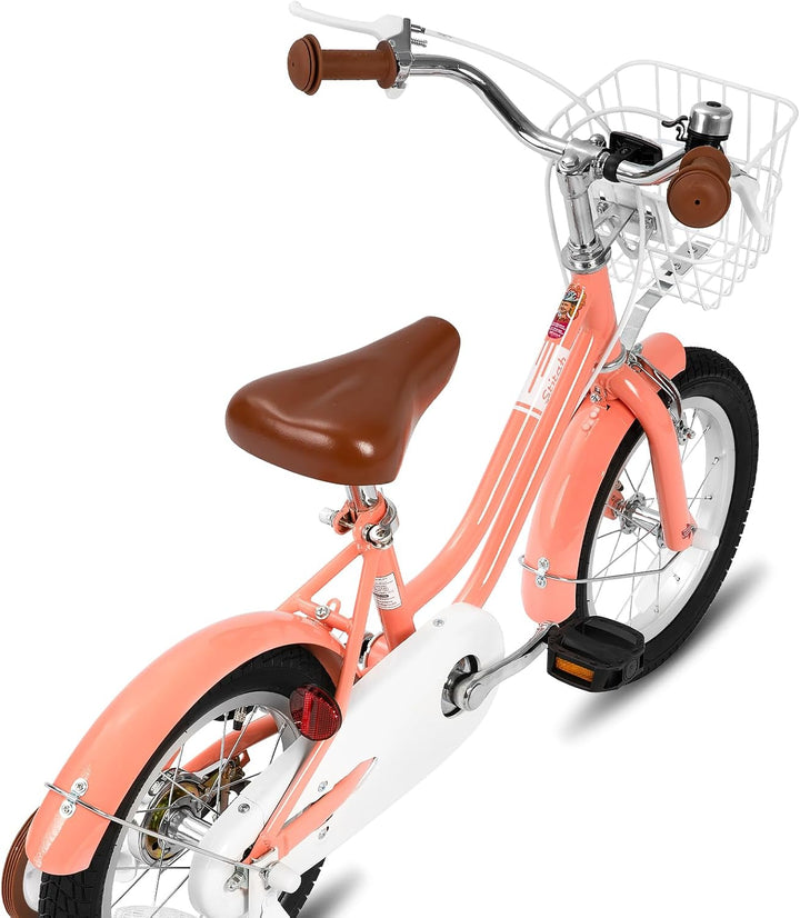 STITCH Bubble 12/14/16/18 Zoll Kinderfahrrad für 2-9 Mädchen Fahrrad, Mädchen Fahrrad mit Stabilisat
