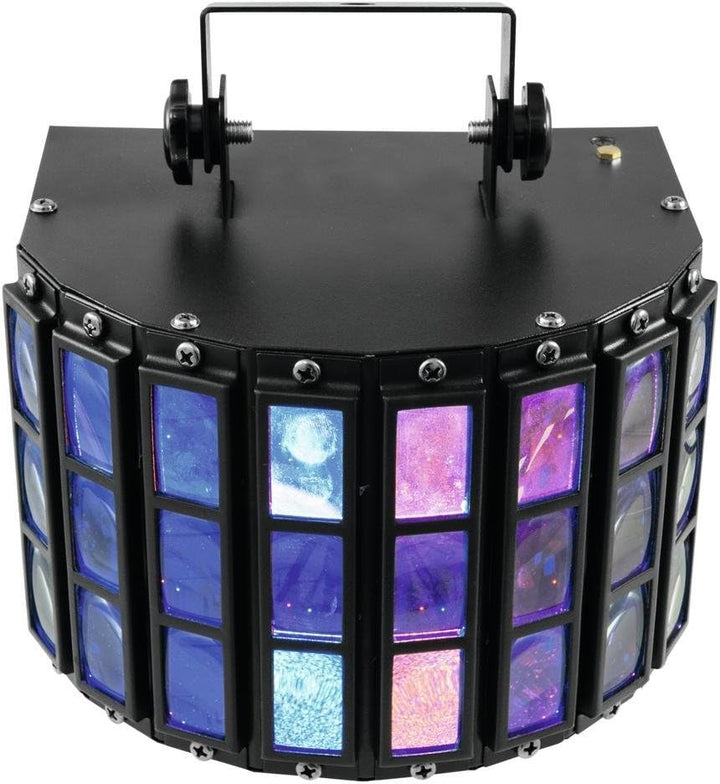 Eurolite LED Mini D-5 Strahleneffekt | Mini-Strahleneffekt mit LEDs in RGBAW | Musikgetaktet über ei