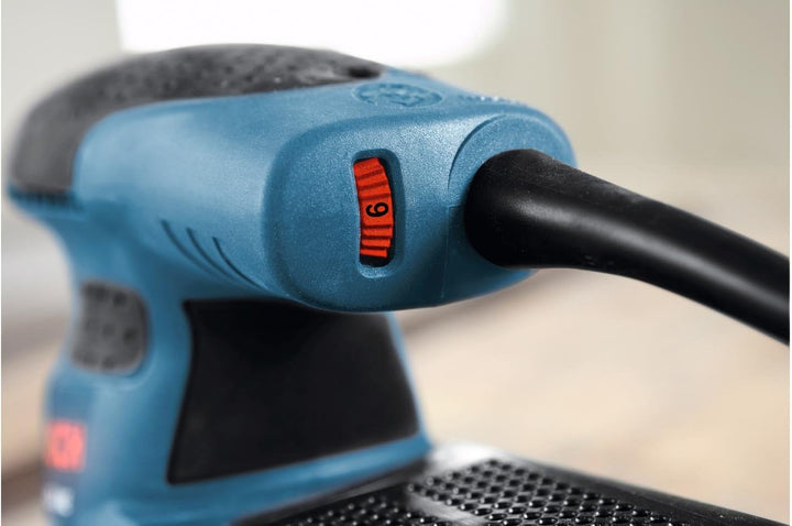 Bosch Professional GEX 125-1 AE Exzenterschleifer (125-mm-Schleifteller, 250 W, 3x Schleifblatt, ink