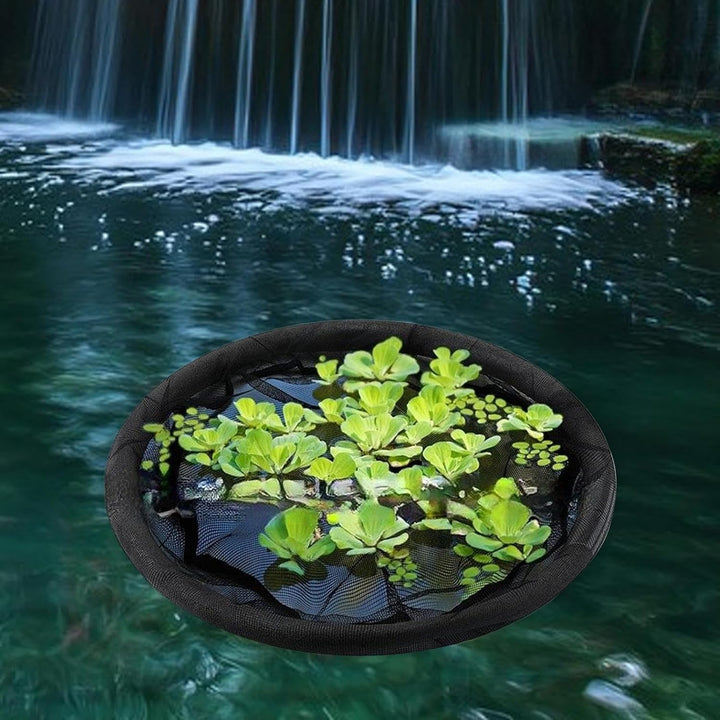Schwimmender Teichpflanzkorb, Schwimmender Pflanzen Ring, Teichnetz Rund Fischbecken Für Aquatische