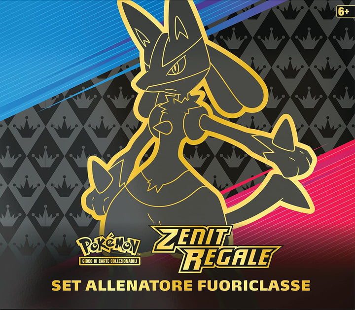 Pokémon Zenit Erweiterungs-Trainer-Set (10 Erweiterungshüllen und Zubehör), italienische Edition
