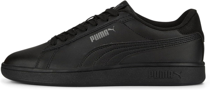 PUMA Unisex Kinder Smash 3.0 L Jr Sneaker 38.5 EU Puma Black Shadow Gray, 38.5 EU Puma Black Shadow