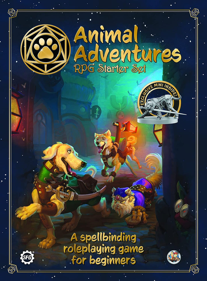 Animal Adventires SFAA-SS - Animal Adventures - Rollplaying Game Starter Set English Version - Einze