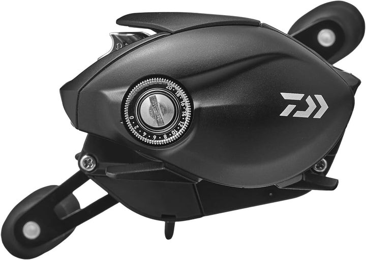 Daiwa Tatula TW200 Wurfrolle – Baitcast-Angelrolle (TATU200L (linke Hand – 6,3:1))