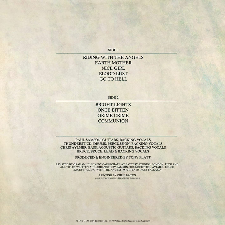 Shock Tactics, Vinyl