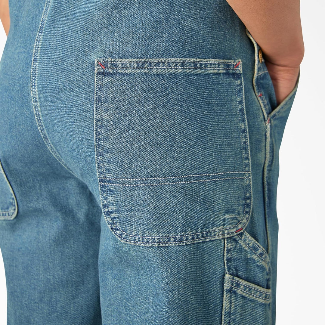 Dickies Herren Indigo Latzhose Coveralls 32W / 30L Mittlere Heritage-Tönung, 32W / 30L Mittlere Heri