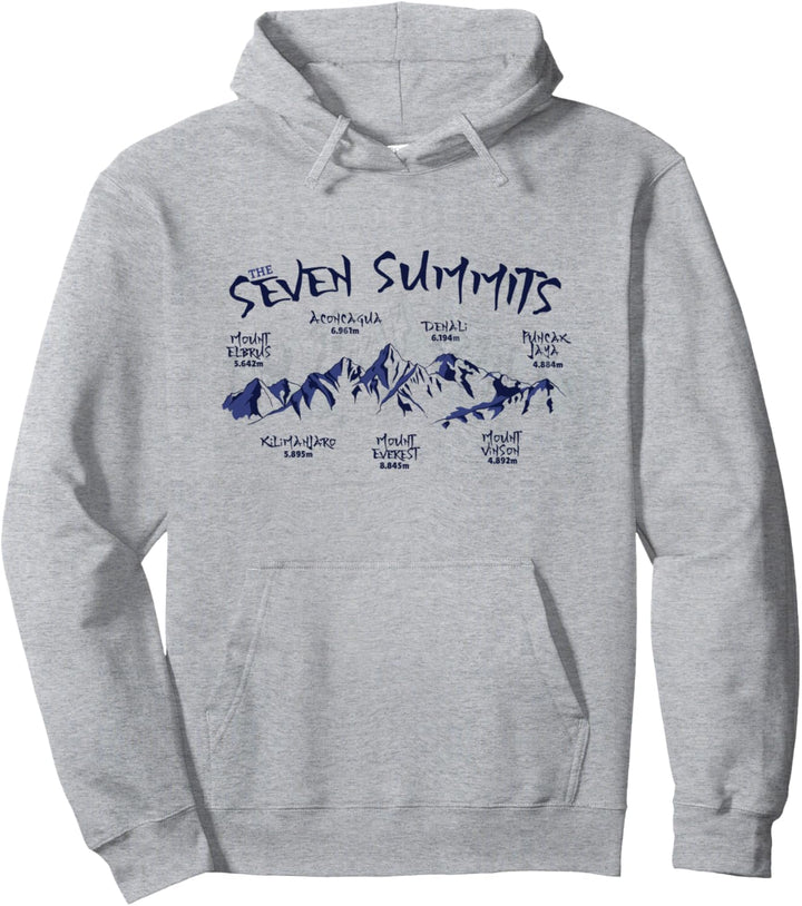 The Seven Summits - Wandern Erkundung Klettern Pullover Hoodie