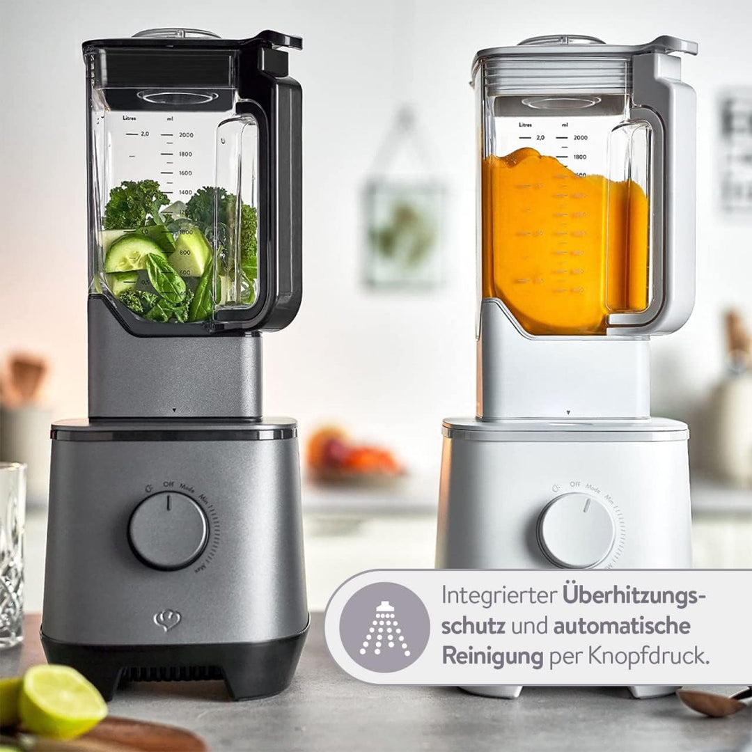 SPRINGLANE Hochleistungsmixer Hanno – Smoothie Maker 2000 W 32000 U/min mit Selbstreinigungsfunktion