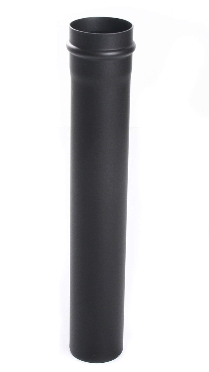 rg-vertrieb Pelletrohr DN 80mm Pellet Ofenrohr Rauchrohr Pellet Bogen 90°Wandfutter T-Stück Rosette