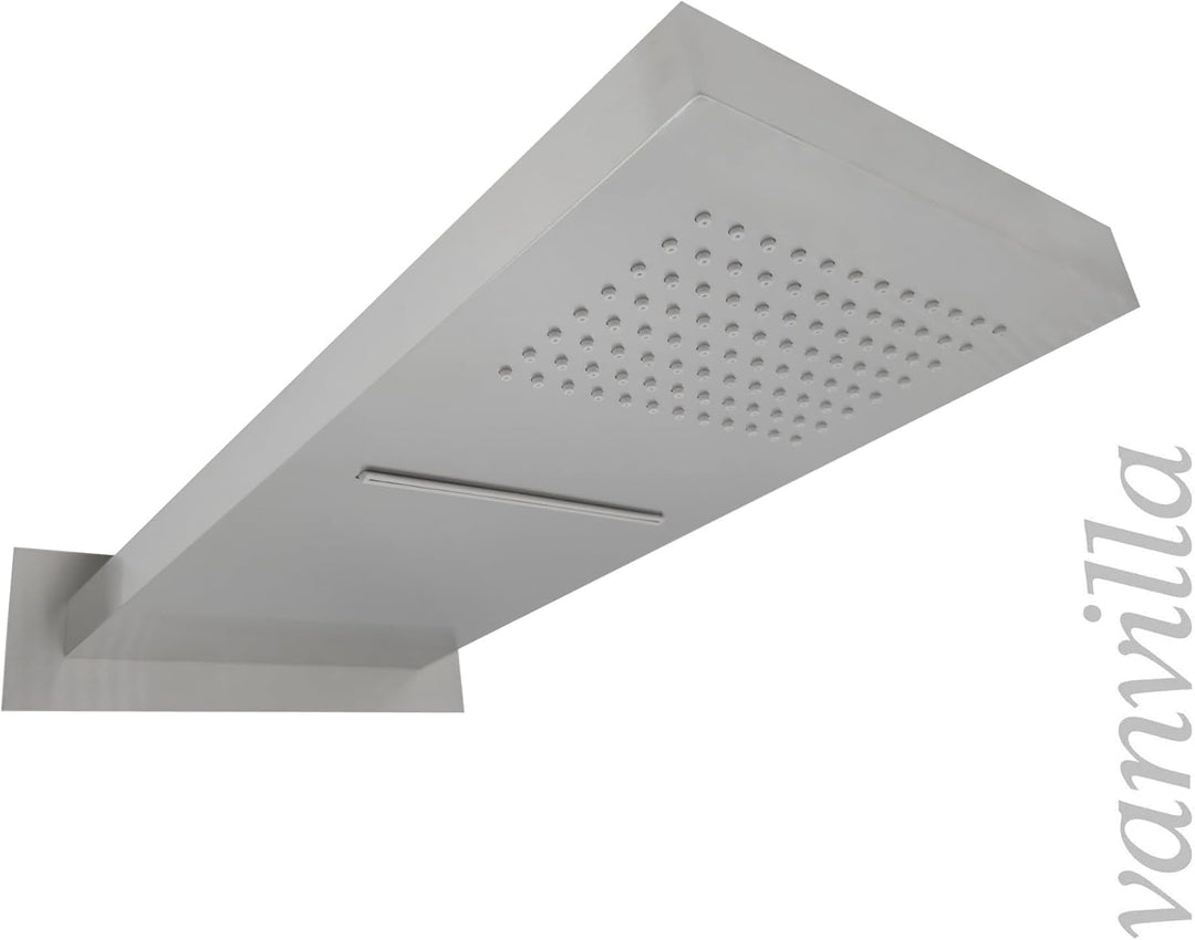 vanvilla Duschsystem mit Unterputz Duscharmatur von Grohe SmartControl Supersteel 3-Wege und vanvill