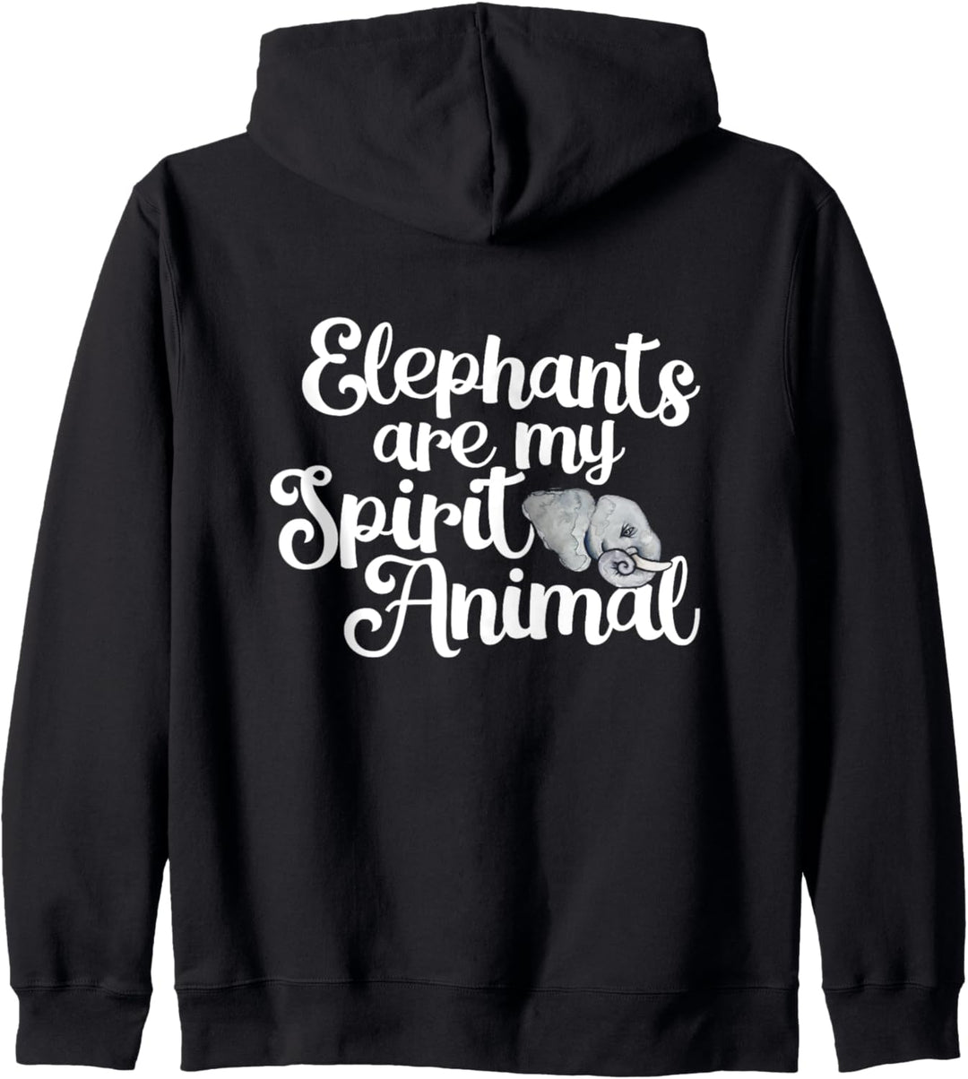 Elephants are my spirit animal Kapuzenjacke