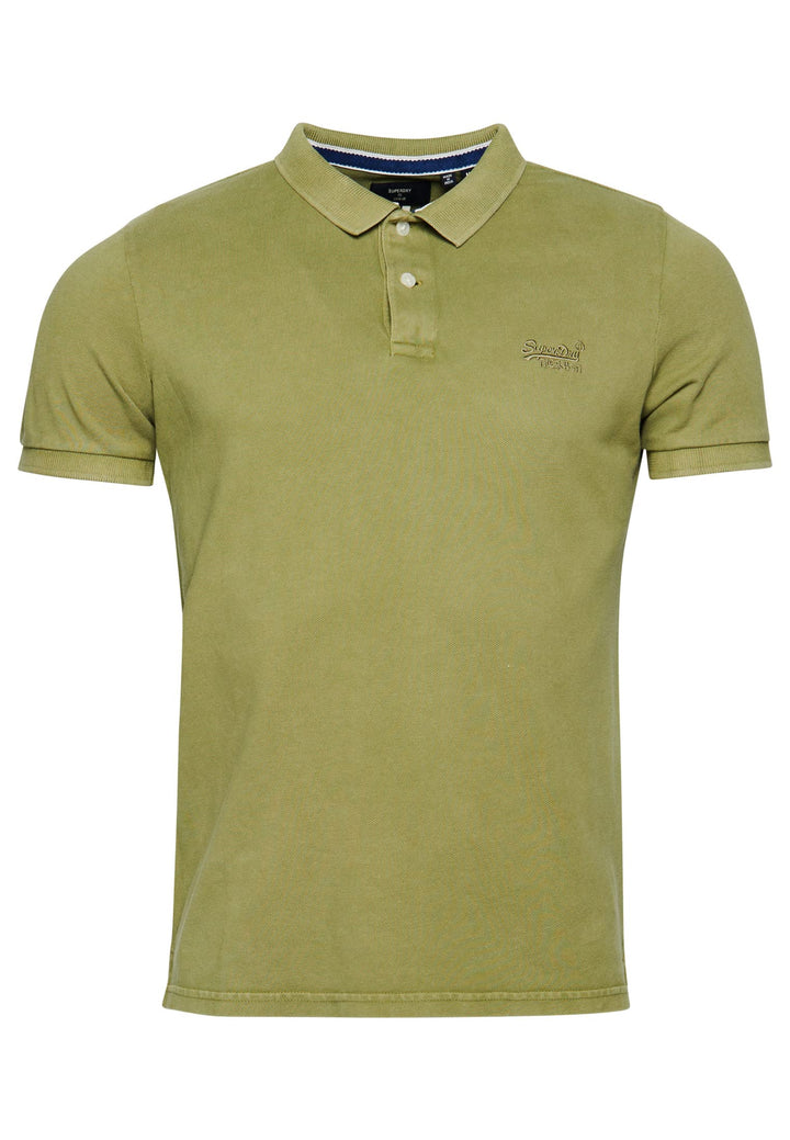 Superdry Vintage Destroyed Pique Poloshirt Herren