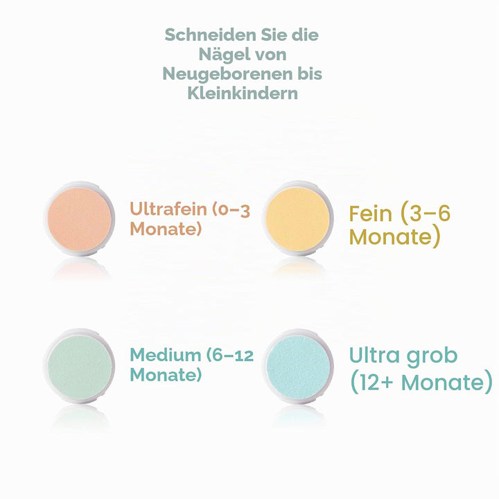 FRIDA Baby Elektrische Nagelpuffer | Sicher + Einfach Baby Nagelfeile Baby Nagelknipser + Nagelschne