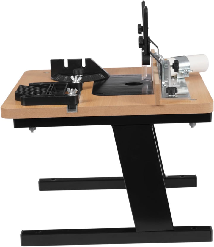 Frästisch Einstellbar Router Tisch 200kg/440.92lbs Tragfähigkeit Tischfräsmaschine zum Besäumen, Nut