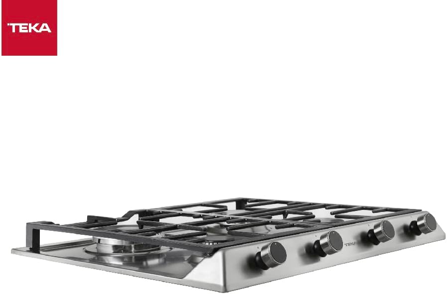 Teka EX 60 1 4 g auf dem Nat eingebaut Gas Edelstahl