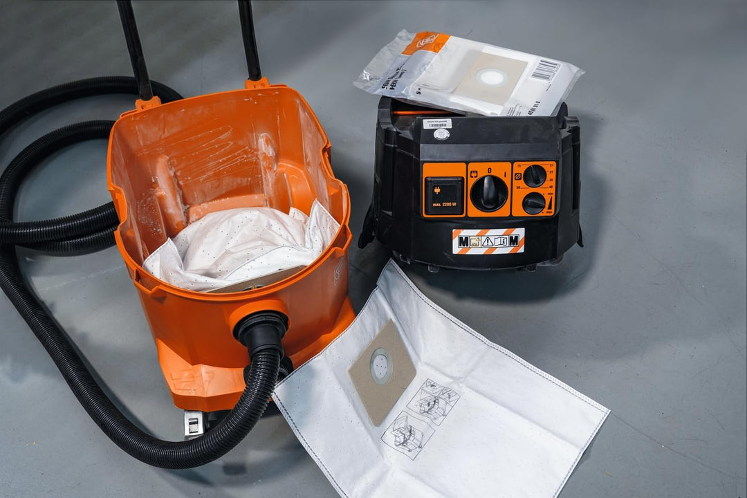 FEIN Nass-/Trockensauger Dustex 35 MX AC, Sauger zum Anschluss von Elektrowerkzeugen, vollautomatisc