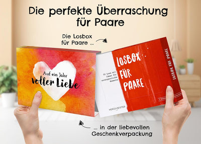 Geschenk für Paare - Unvergessliche Momente zu zweit erleben - Pärchen Geschenk für Ihn und Sie - Ge