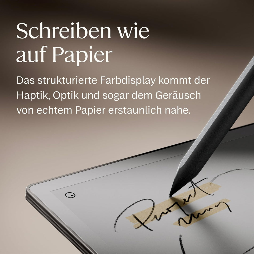 reMarkable Papier Pro Bundle – Folio Case aus Mosaic Weave | 11,8 Zoll Farbdisplay und Leselicht | m