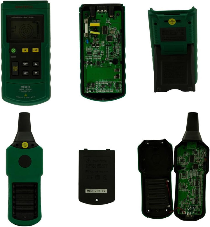 Mastech MS6818 Tragbare Profi Digital Leitungssuchgerät Kabelfinder Detektor