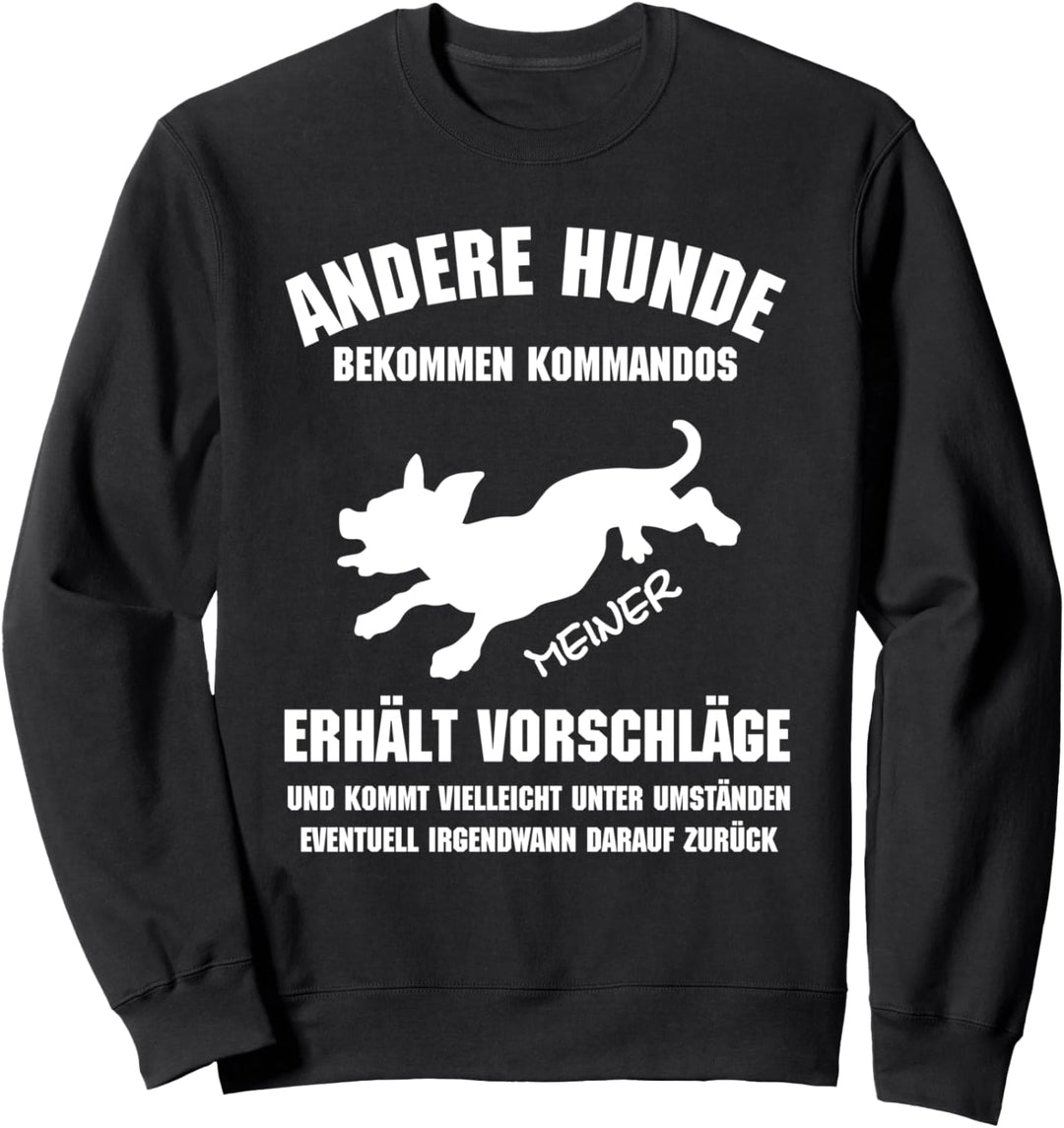 Hundebesitzer Shirt Andere Hunde bekommen Kommandos meiner Sweatshirt