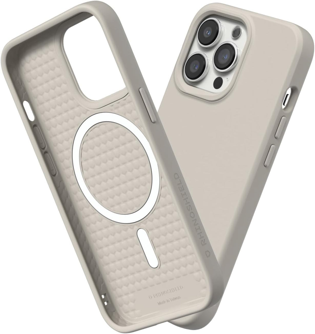 RhinoShield Case kompatibel mit [iPhone 13 Pro] | SolidSuit - MagSafe-kompatibel -Stossdämpfende & s