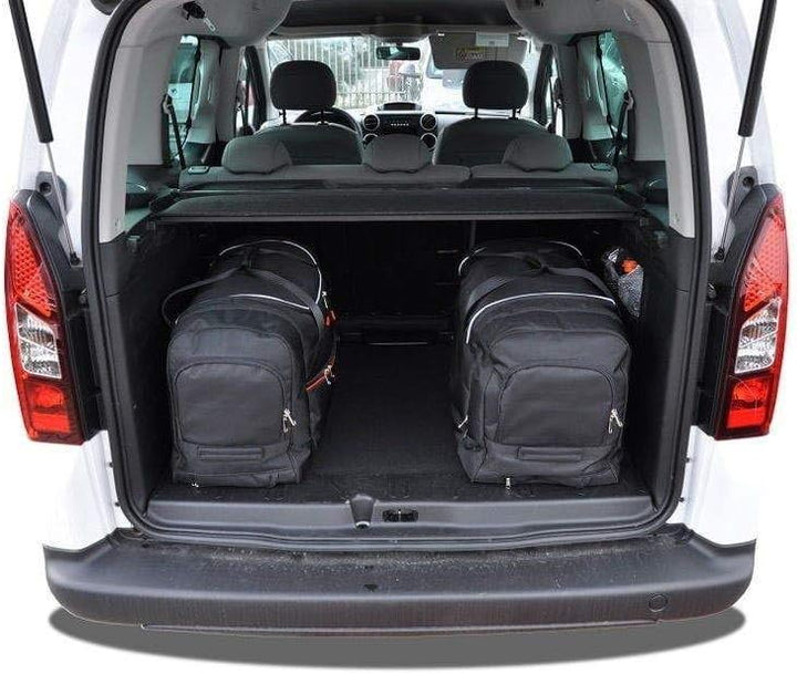 KJUST Dedizierte Reisetaschen 4 stk kompatibel mit PEUGEOT PARTNER B9 2008-2019