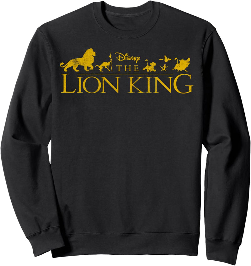 Disney The Lion King Silhouette Title Logo Sweatshirt