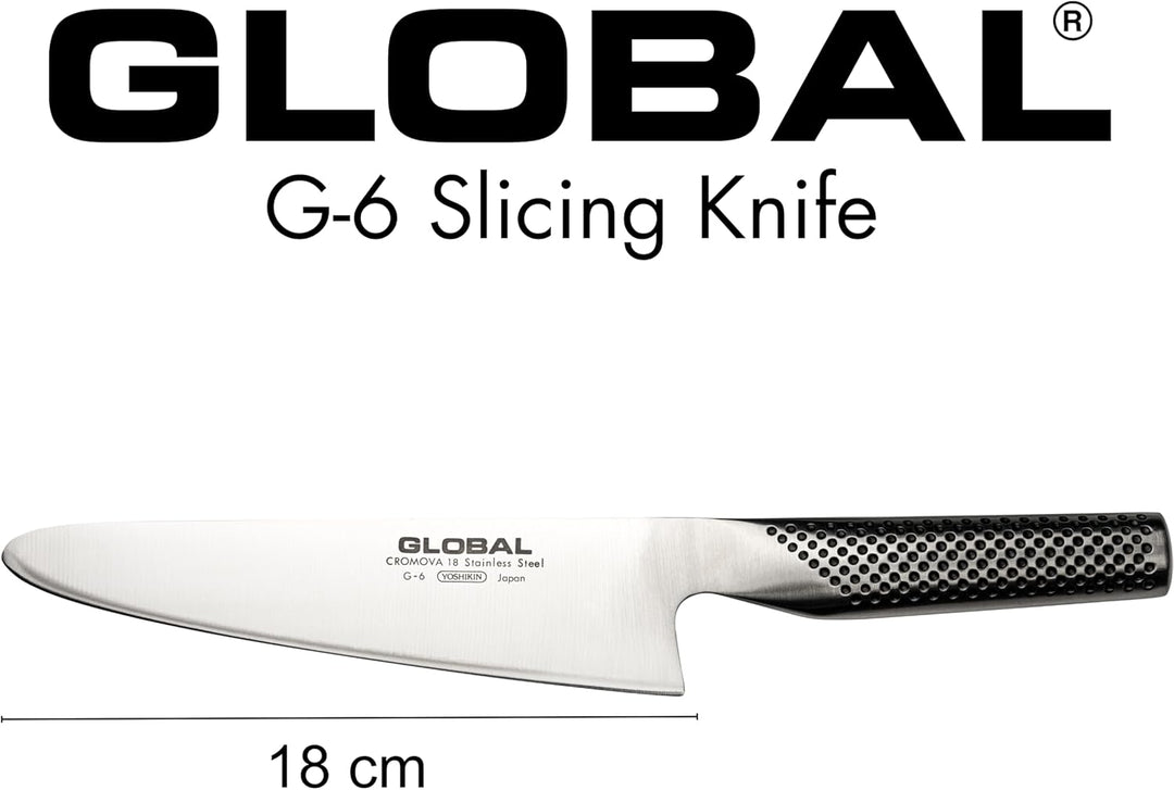 Global G-6 Fleischmesser - Allesschneider 18 cm