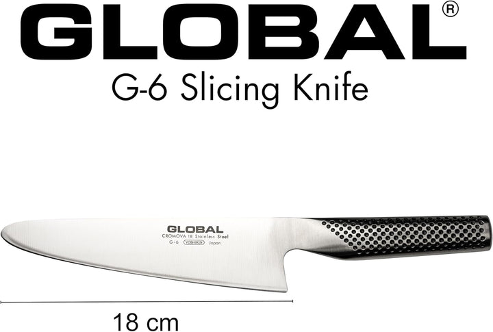 Global G-6 Fleischmesser - Allesschneider 18 cm
