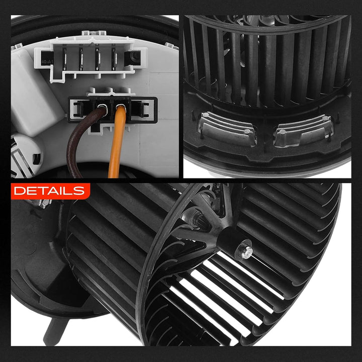 Frankberg Heizungsgebläse Gebläsemotor Kompatibel mit 1er E81 E82 E87 E88 1.6L-3.0L 2004-2012 3er/3e