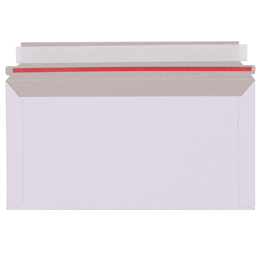 Umschläge Grösse: 230x120 mm Vollpapptasche Haftklebung mit Abziehstreifen Versandhülle Lang Pappe K